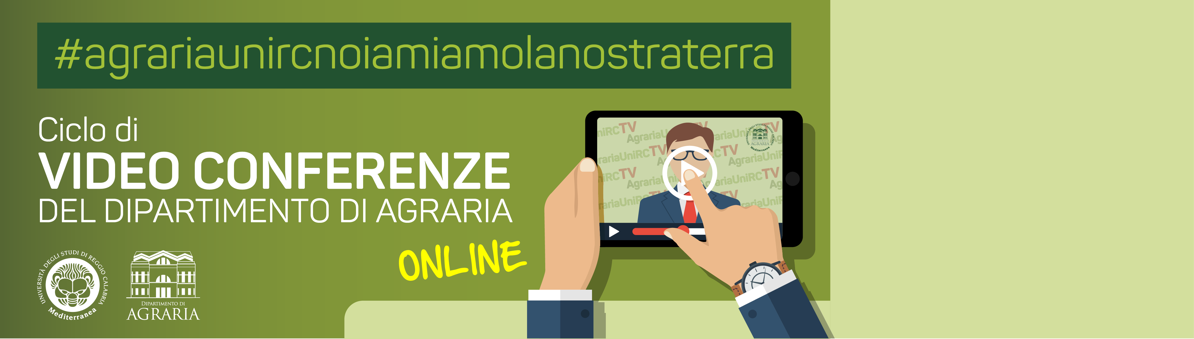 Le VideoConferenze #noiamiamolanostraterra Le VideoConferenze #noiamiamolanostraterra