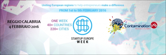 4 febbraio Startup Europe Week di Contamination Lab