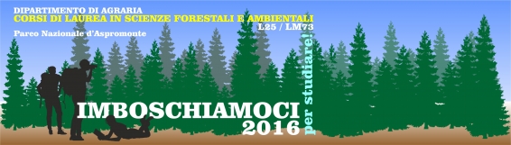 Dal 26 maggio al 3 giugno le esercitazioni in bosco degli studenti di Scienze Forestali e Ambientali