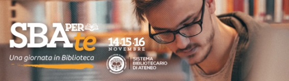 �SBAperTE - Una giornata in Biblioteca� - 14/16 novembre